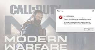 Make sure you are using updated device drivers. Solved Cod Modern Warfare Dev Error 6065 Icotech