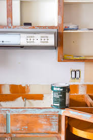 paint your plywood kitchen cabinets