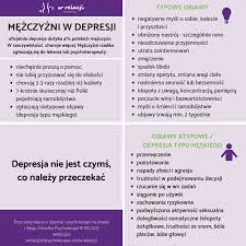 Depresja to bardzo częste w dzisiejszych czasach zaburzenie psychiczne: Depresja Mezczyzn Infografika Psychoterapia Warszawa W Relacji