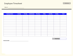 Excel Spreadsheet To Track Hours Worked And Employee Overtime