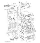 Ge side by side refrigerator parts diagram