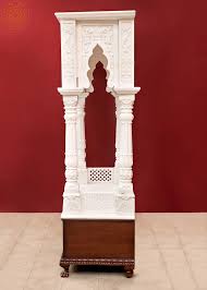 wooden pooja mandir temple