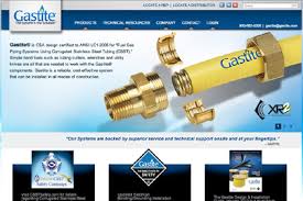 Gastite Launches New Website For Contractors Engineers And