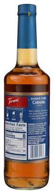torani sugar free clic caramel syrup 25 4 fl oz bottle