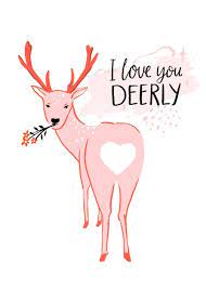 i love you deerly funny love e