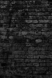 Old Black Brick Wall Background