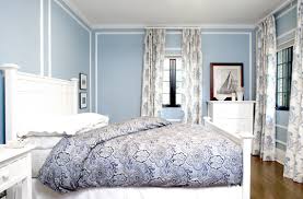 light blue bedroom walls