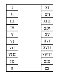 Roman Numerals Unit Beginner 1 20 Flashcards Games Centers Worksheets