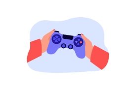 Gamers Hands Holding Gamepad to Play Vid Graphic by pch.vector · Creative  Fabrica