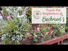 Holiday And Winter Porch Pot