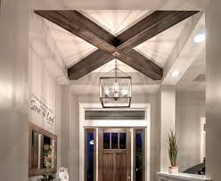 adding wood beams to your home on a