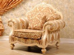 solid wood antique luxurious sofa set