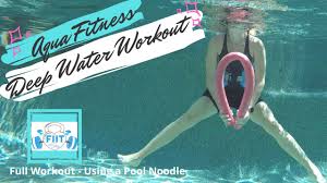 aqua fitness deep water pool exercise