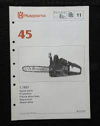 genuine husqvarna model 45 chainsaw