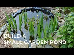 How To Build A Small Garden Pond Even