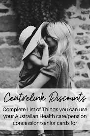 It is important to tell the department when your. Complete List Of Things You Can Use Your Australian Health Care Pension Concession Senior Cards For The Thrifty Issue