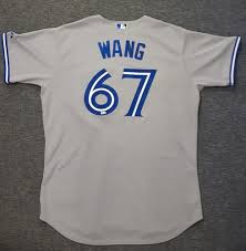 Authenticated Team Issued Jersey 67 Chien Ming Wang 2013