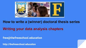 For your dissertation data analysis, don't blindly follow data; How To Write Your Dissertation Data Analysis Chapters