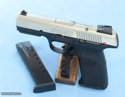 ruger sr40 pistol chambered in 40 s w