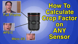 calculate crop factor on any sensor