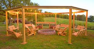 This Diy Backyard Pergola With Swings