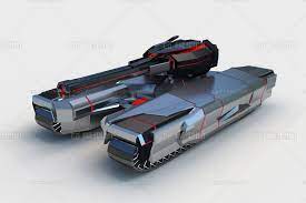科幻坦克未来坦克模型-科幻车模型库-3ds Max(.max)模型下载-cg模型网