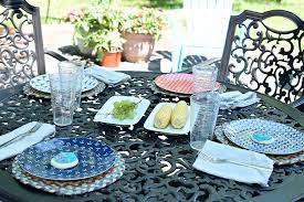 Outdoor Dining On My Summer Patio