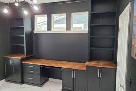 custom home office l central indiana l