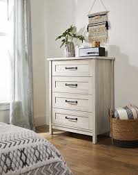 Rustic White Bedroom Furniture Dresser