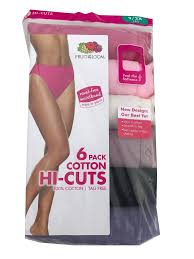 Fruit Of The Loom Womens Hi Cuts 6 Pack And 50 Similar Items