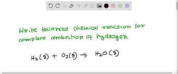 Answer As A Chemical Equation