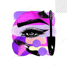 makeup artist logo vector design images