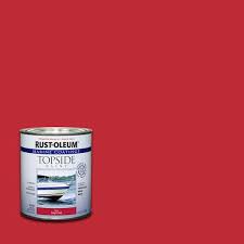 1 Qt Gloss Bright Red Topside Paint