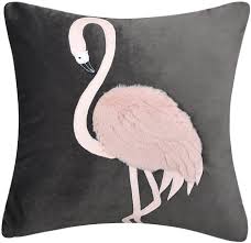 oiseauvoler pink flamingo throw