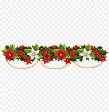 To view the full png size resolution click on any of the below image thumbnail. Transparent Christmas Mistletoe Garland With Pearls Clip Art Christmas Garland Png Image With Transparent Background Toppng