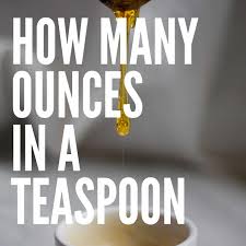 how many ounces in a teaspoon baking