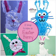 Free printable easter bunny feet template. 10 Fun Ways To Make An Easter Bunny Hand And Feet Prints