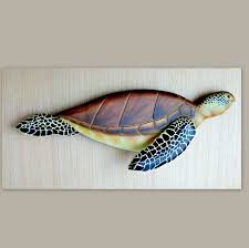 Turtle Sculpture Sea Turtle Decor