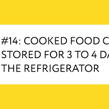 How Long Can You Keep Cooked Foods In The Refrigerator Kitchn