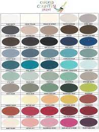 Paint Color Chart Chalk Paint Brands