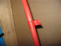 Oops. Fixing a drill hole in PEX (plastic) plumbing. | Peeter Joot's (OLD)  Blog.