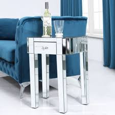 classic mirror small end table