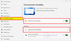 create environment variables on windows 11