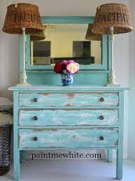 You'll find beautiful trunks, cabinets, shelves, and consoles that exude that shabby chic look of. 29 Dresser Makeover Ideas Coastal Beach Nautical Style Best Dressers Distressed Furniture Painting Distressed Furniture Chic Furniture
