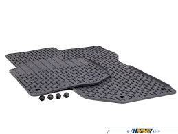 genuine bmw rubber floor mat set
