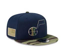 Nba mitchell ness utah jazz g164 donegal visor fitted hat cap. New Era Utah Jazz Nba All Star Game 2021 Camo Edition 9fifty Snapback Cap Nba Caps Caps Topperzstore De