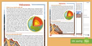 You will find that they are directly aligned to the core science curriculum. Fourth Grade Volcanoes Reading Comprehension Activity