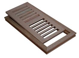 wood vents and floor registers