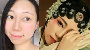i got a beijing opera makeover in china