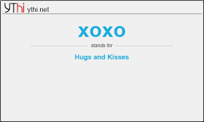 what does xoxo mean what is the full